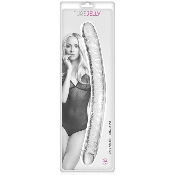 Double dong jelly cristal 34cm 